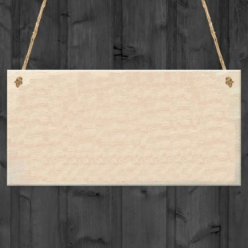 Wooden Reminder Plaque - Dogs Here Do Not Knock