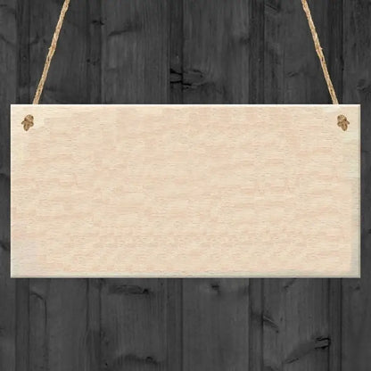 Wooden Reminder Plaque - Dogs Here Do Not Knock
