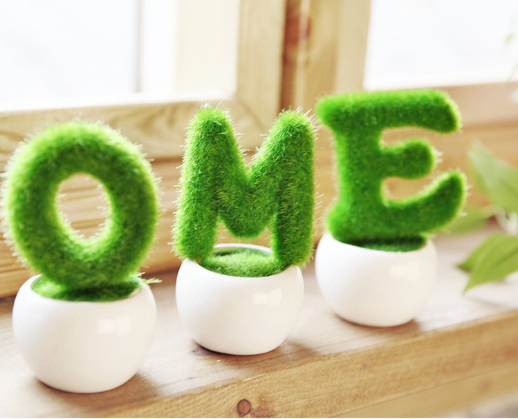 Artificial Green Plant Decor for Coffee Shop & Home