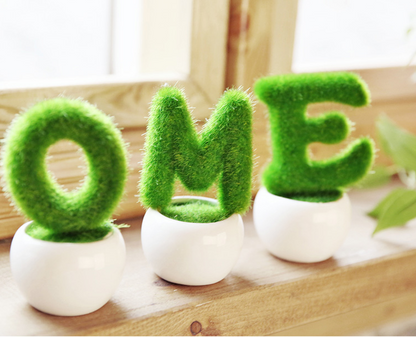 Artificial Green Plant Decor for Coffee Shop & Home