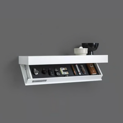 Modern Wall-Mounted Wine Cabinet Shelf