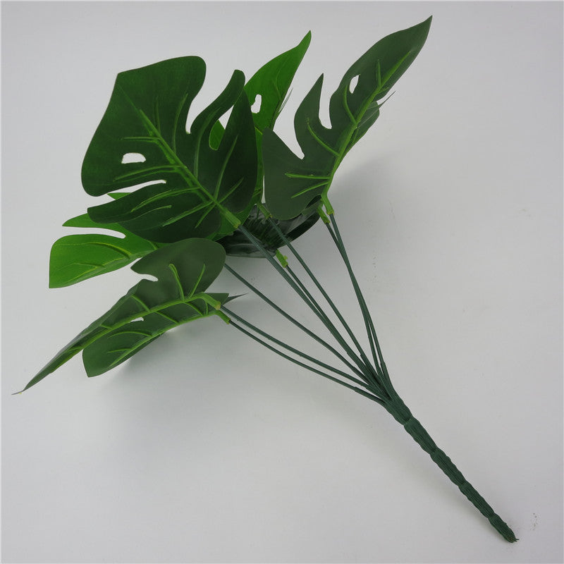9-Piece Realistic Monstera Plant Set