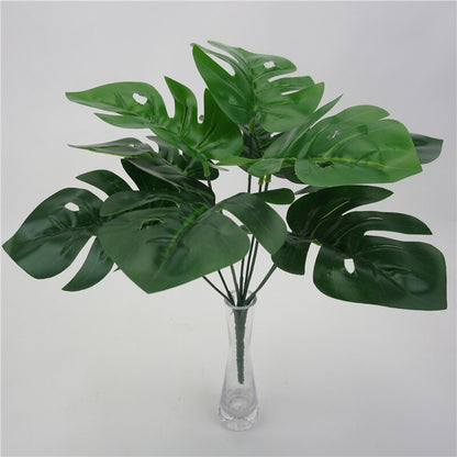 9-Piece Realistic Monstera Plant Set