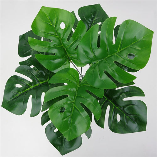9-Piece Realistic Monstera Plant Set