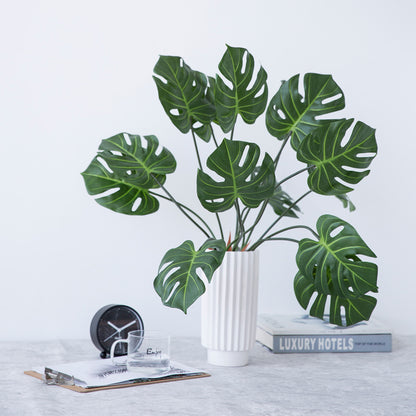 9-Piece Realistic Monstera Plant Set