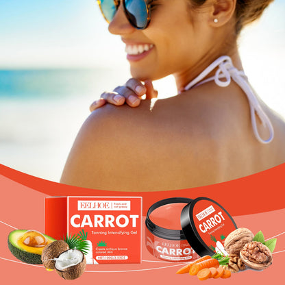 Carrot Black Tanning Gel for Even Wheat Skin Tone