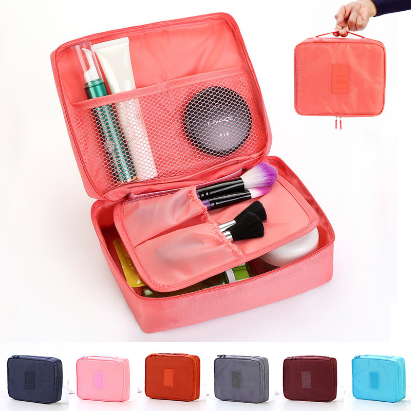 Travel-Ready Cosmetic Organizer Bag Waterproof