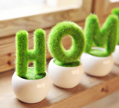 Artificial Green Plant Decor for Coffee Shop & Home