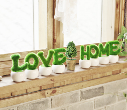 Artificial Green Plant Decor for Coffee Shop & Home